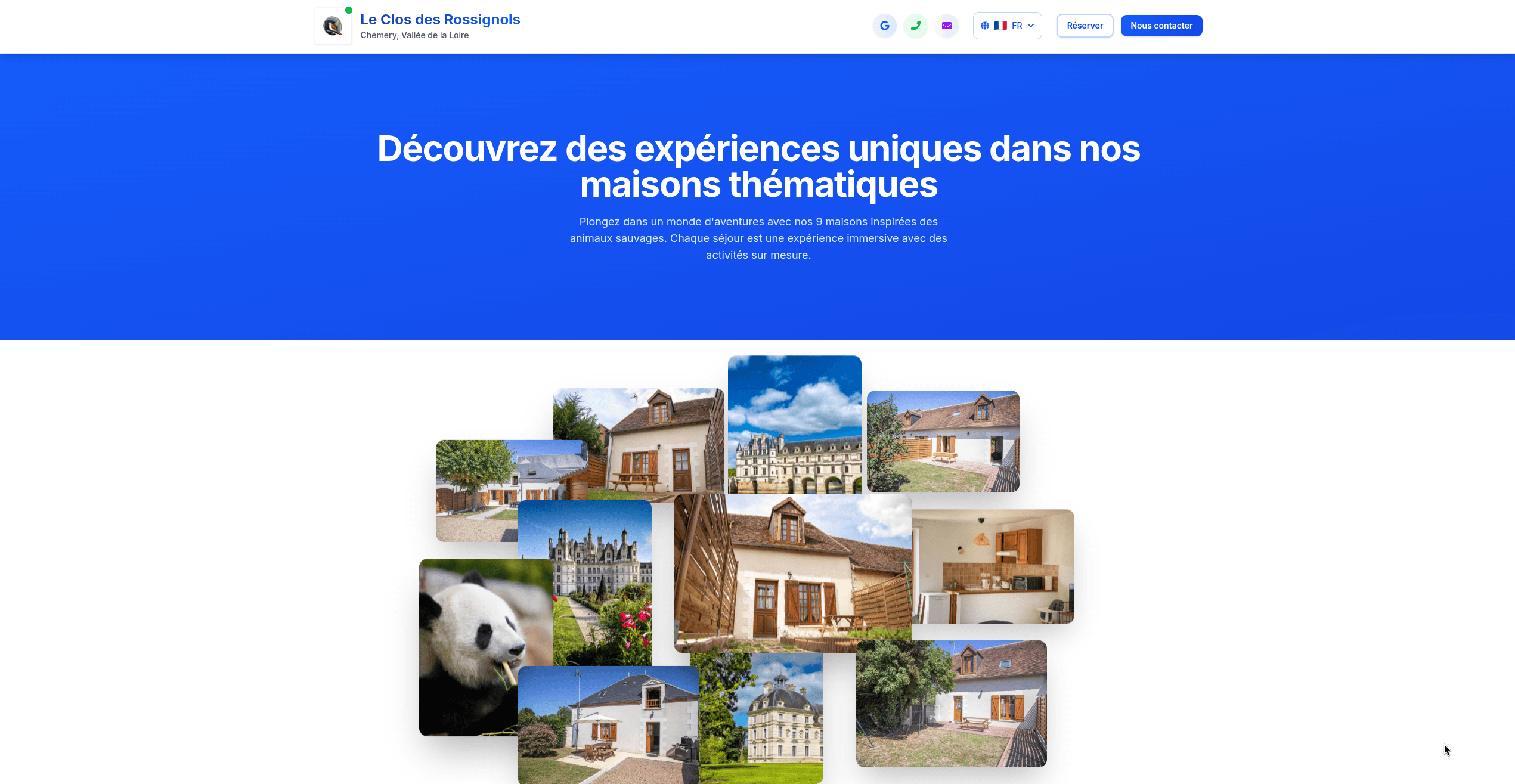 Landing Page - GetYourGuide - Le Clos des Rossignols
